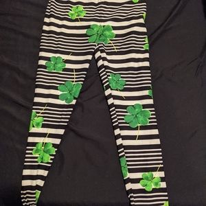 Lularoe Shamrock Leggings